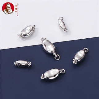 Khóa cài vòng tay / dây chuyền bằng bạc 925 đính ngọc trai diy