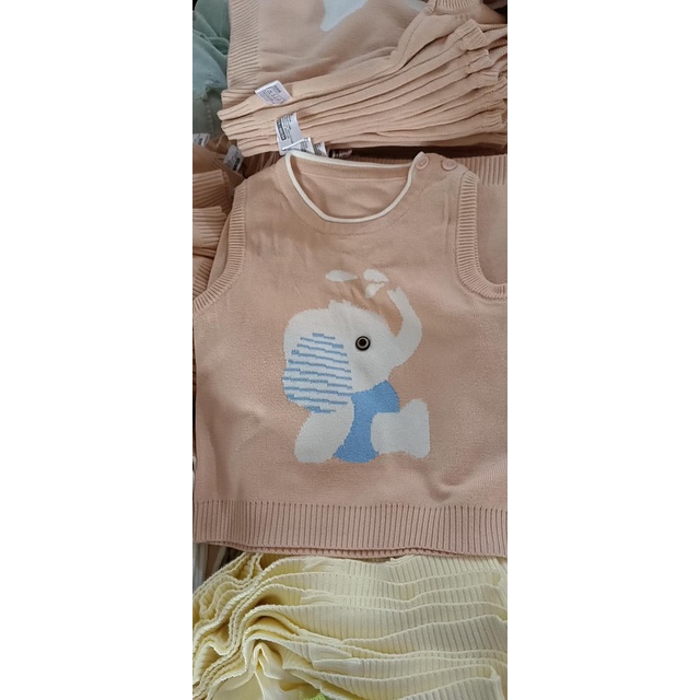 ( Size 6- 17kg) Áo gile len cho bé trai và vé gái siêu mềm mịn