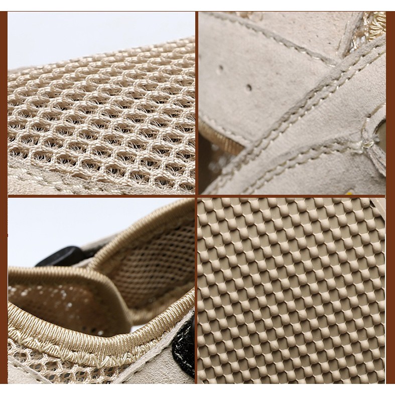 Giày sandal da thời trang dành cho nam giới