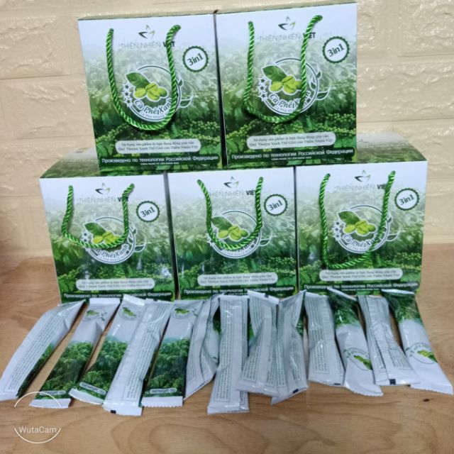 Cafe xanh kháng mỡ hộp 30 gói