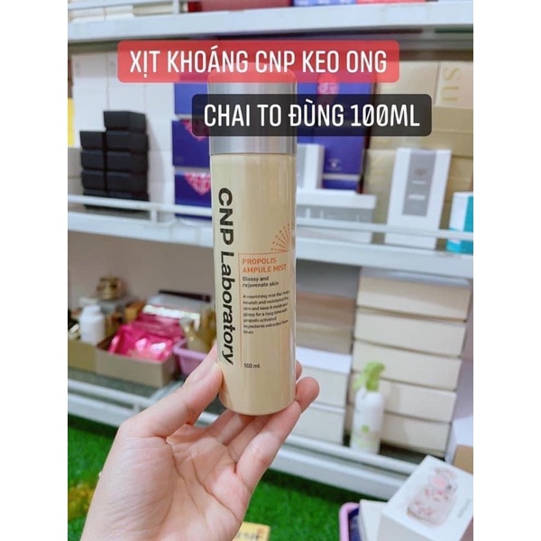 XỊT KHOÁNG KEO ONG TẾ BÀO GỐC CNP 100ml