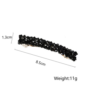1 Kẹp Tóc Đính Đá Thời Trang Cho Nữ