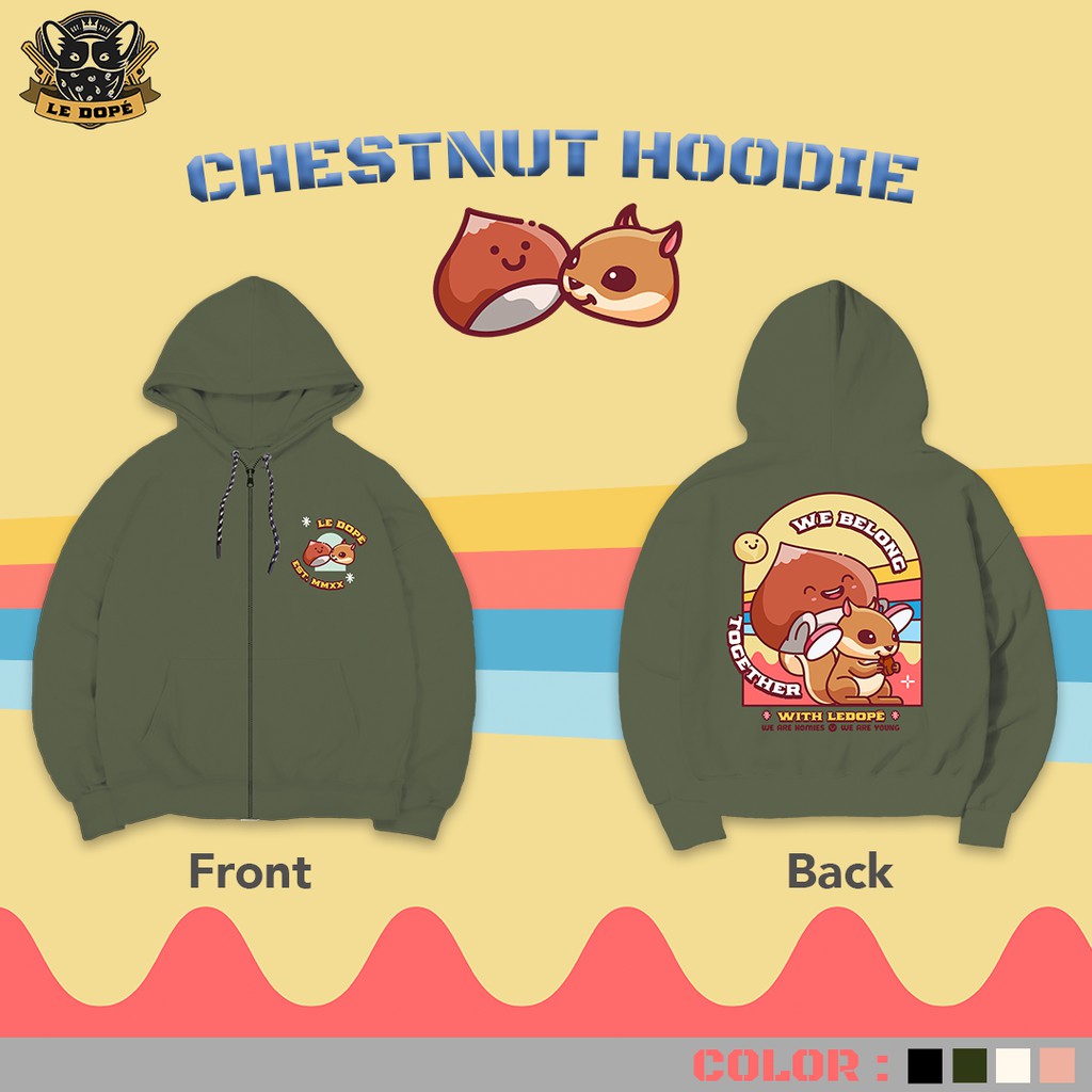 Chetsnut Hoodie Zip | BigBuy360 - bigbuy360.vn