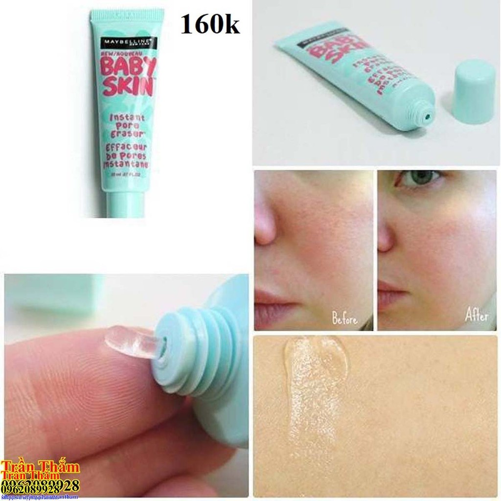 Kem Lót Che Khuyết Điểm Kiềm Dầu Maybelline Baby Skin - 22ml | BigBuy360 - bigbuy360.vn