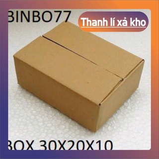 Thùng carton 30 x 20 x 10 - thùng giấy giá rẻ