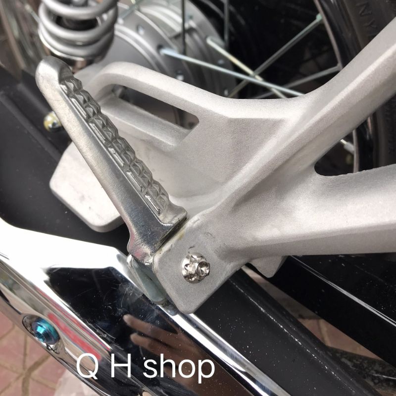 Gác chân Nhôm sau gắn cho nhiều dòng xe