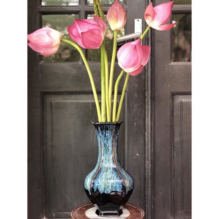 BÌNH GỐM BÁT TRÀNG CẮM HOA LỌ HOA QUÀ TẶNG