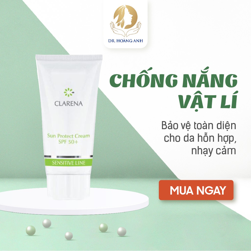 Sun Protect Cream SPF50+ Kem chống nắng SPF50 dành cho mọi loại da, kể cả da nhạy cảm nhất