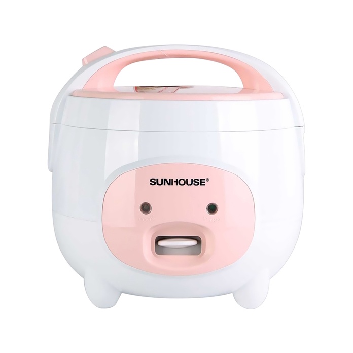 Nồi Cơm Điện Sunhouse Nắp Gài 1.2 Lít SHD8217 (Trắng) - Phân Phối Chính Hãng Bởi SCG Home