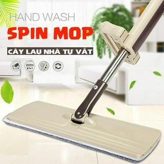 Cây lau nhà tự vắt thông minh xoay 360 độ Spin mop