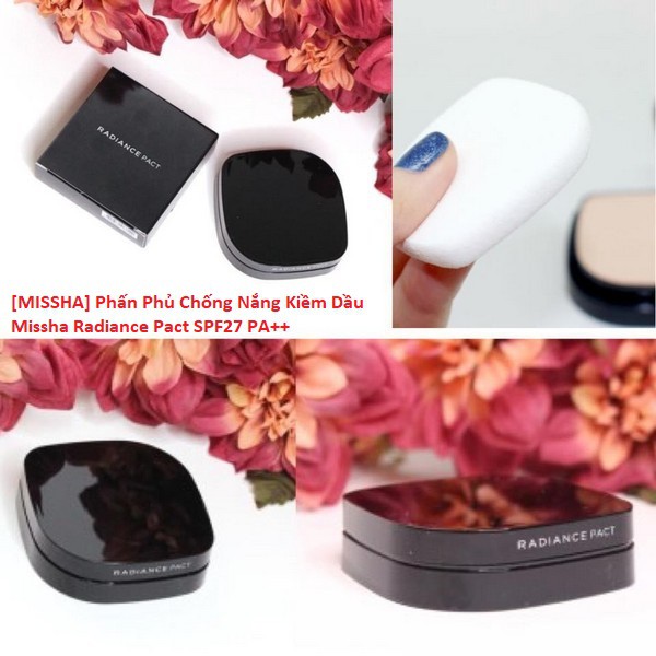  [MISSHA] Phấn Phủ Chống Nắng Kiềm Dầu Missha Radiance Pact SPF27 PA++ | BigBuy360 - bigbuy360.vn