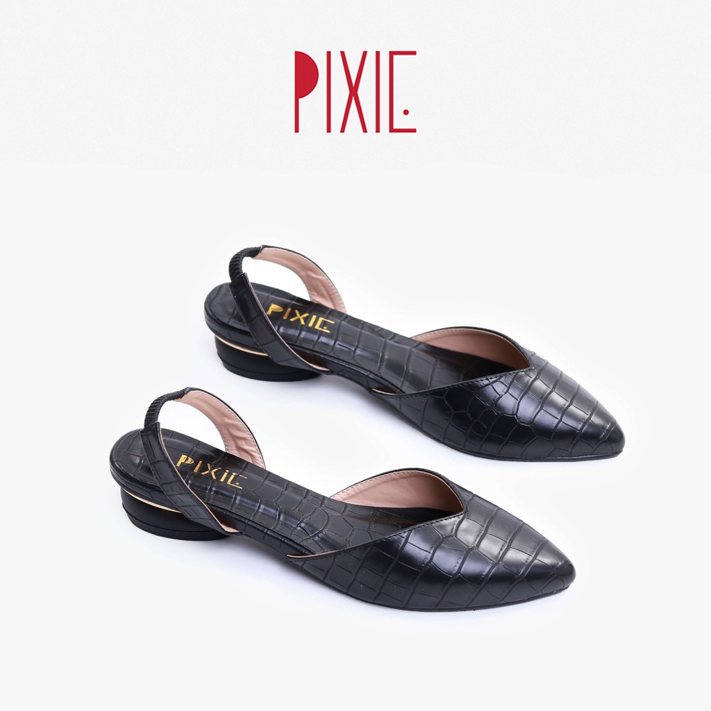 Giày Búp Bê Bệt Quai Hậu Mũi Nhọn Pixie X715 | BigBuy360 - bigbuy360.vn