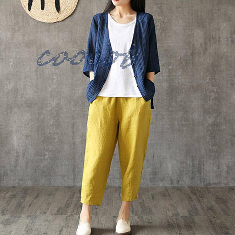 Quần ống rộng lưng thun thời trang mùa hè dành cho nữ size lớn | BigBuy360 - bigbuy360.vn