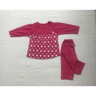Set 5 bộ tay dài bé gái