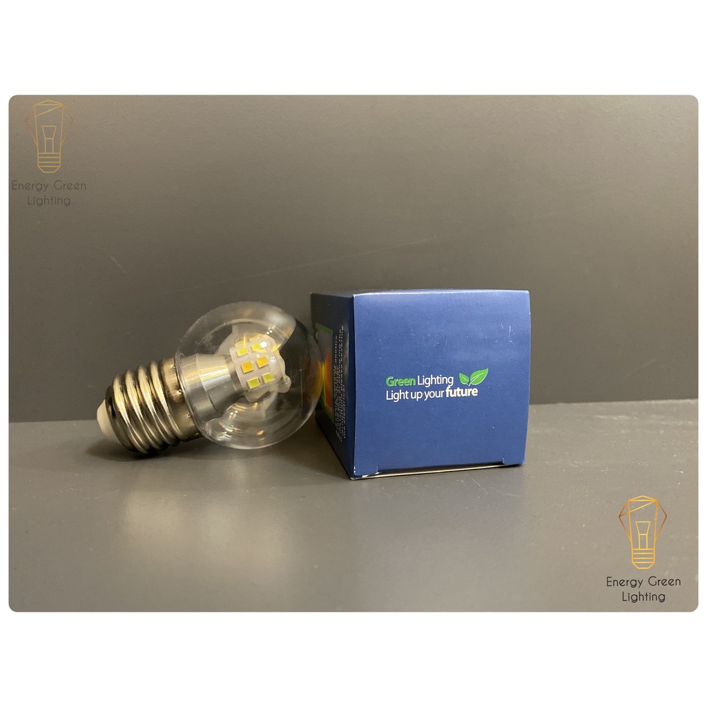 Bóng Đèn Led G45 Energy Green Lighting 3 Chế Độ Ánh Sáng 7w Trắng - Vàng - Trung Tính Đui E27
