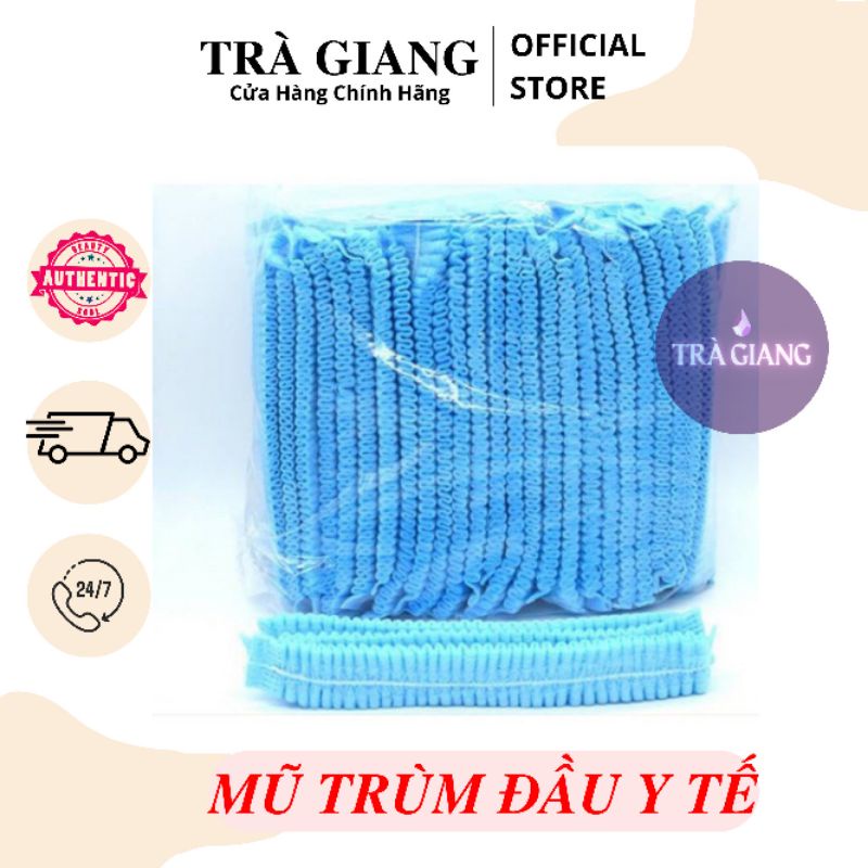Mũ Y Tế Nón Giấy Phun Xăm Thẩm Mỹ (100 cái/1 bịch)