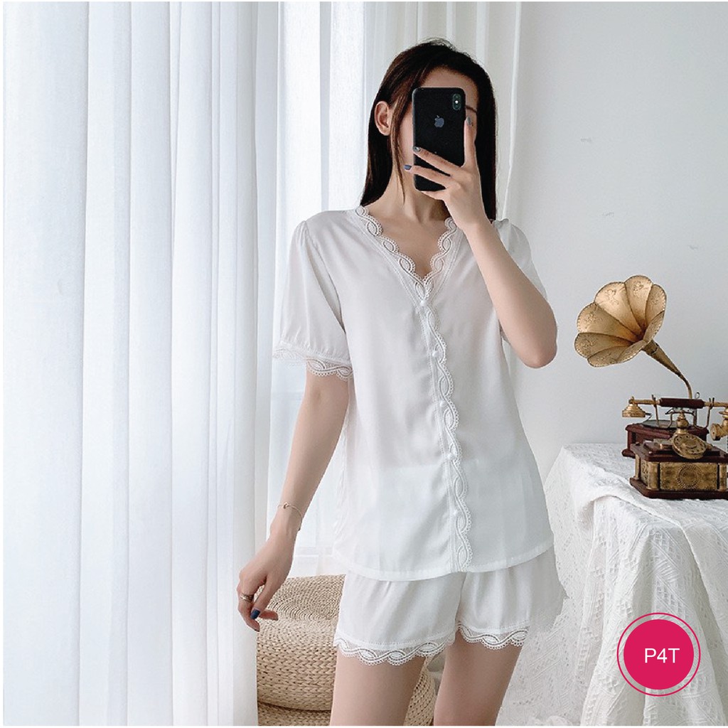 Bộ ngủ bộ mặc nhà chất liệu lụa cao cấp Xavia-P4 | BigBuy360 - bigbuy360.vn