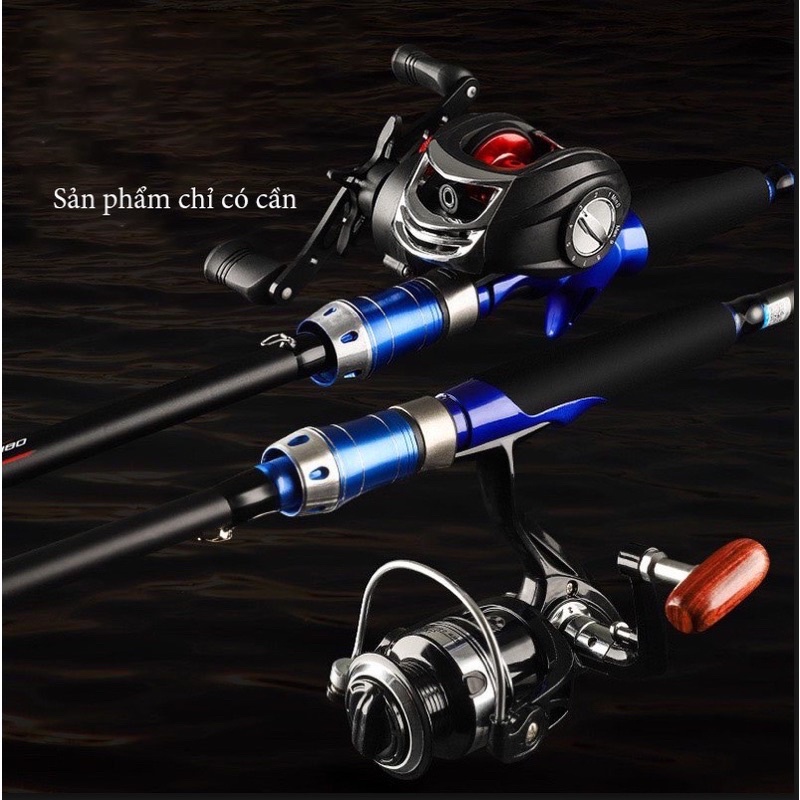 Cần câu lure cần ngang và cần đứng carbon DYAWA - Đồ Câu Cá 68