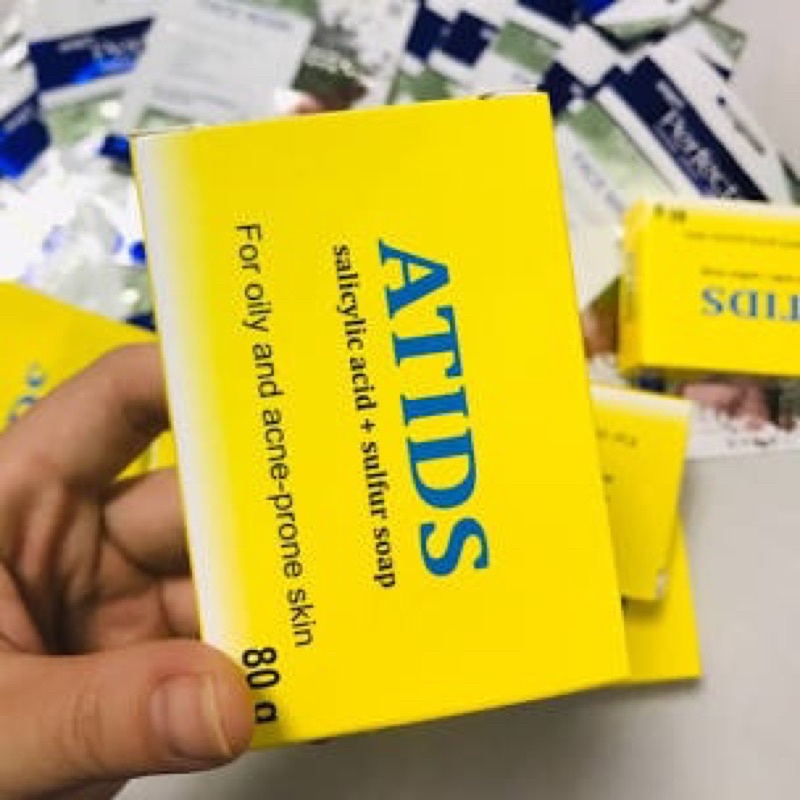 XÀ PHÒNG TẮM ATIDS SOAP - Salicylic Acid 2% + Sulfur
