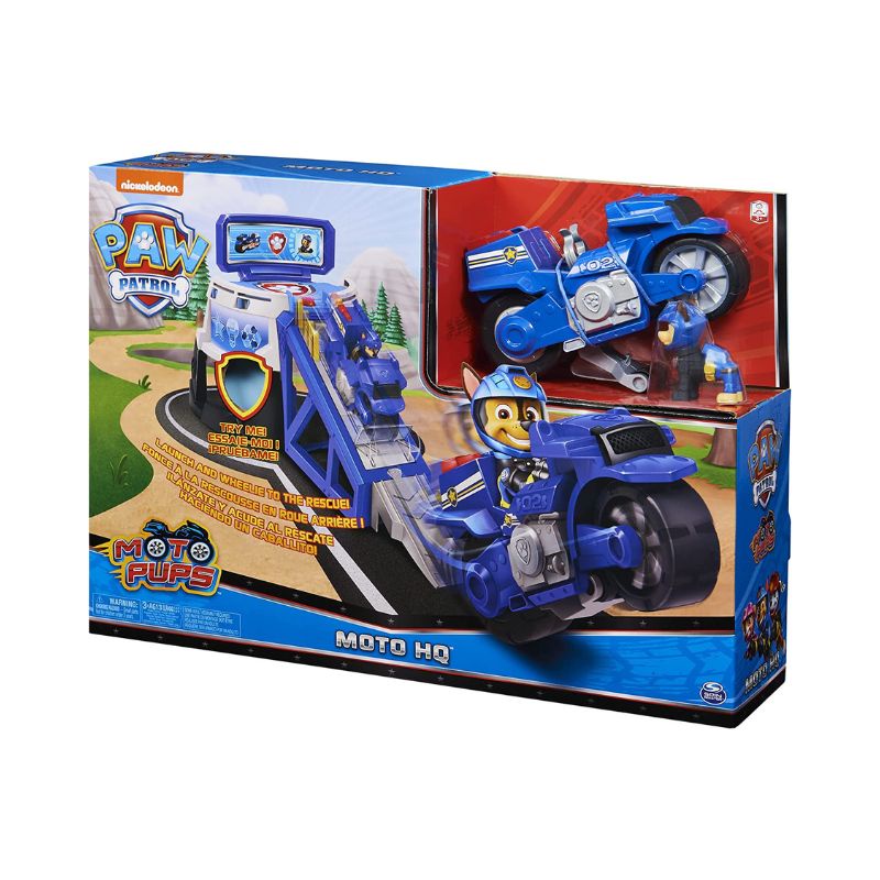 Đồ Chơi PAW PATROL Bộ Phóng Mô Tô Chase 6060233