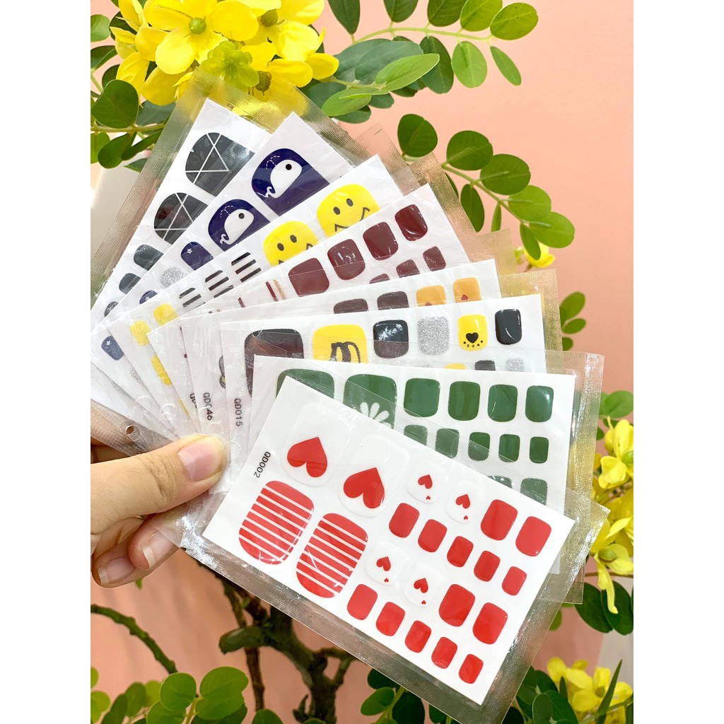 Miếng Dán Móng ERASHOP - Làm Điệu Cho Tay Chân (chọn mẫu qua tin nhắn)