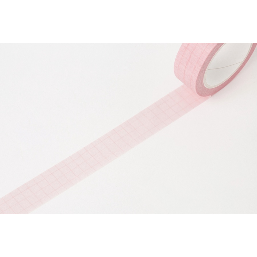 Băng Keo Dán Trang Trí ARTBOX Hàn Quốc Họa Tiết Kẻ Caro Màu Hồng