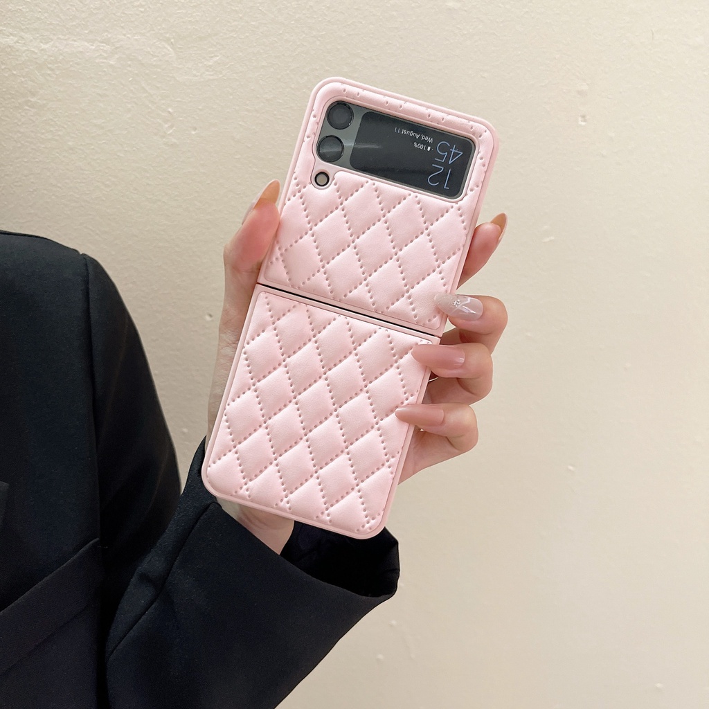 Bao Da Điện Thoại Thời Trang Sang Trọng Cho Samsung Galaxy Z Flip 3 5G Z Flip3 ZFlip3 ZFlip 3