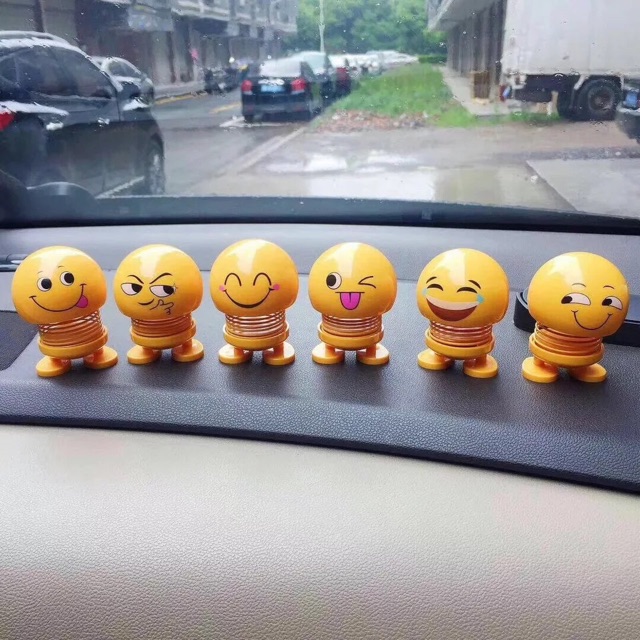 Thú nhún emoji lò xo vui nhộn ( bán từ 3 em)