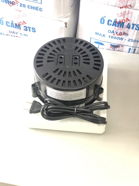 Biến áp đổi nguồn LiOA 1.200VA từ 220v sang 100v 120v