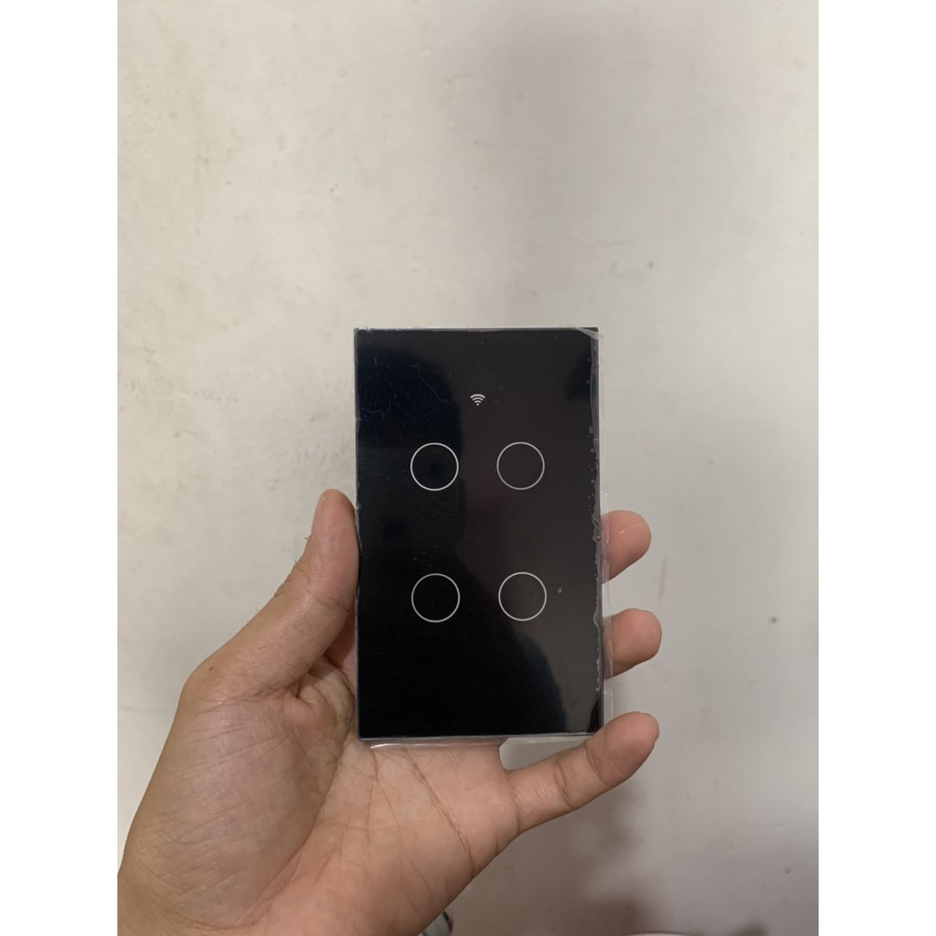 Mặt kính thay thế cho công tắc thông minh Tuya 1,2,3,4 nút