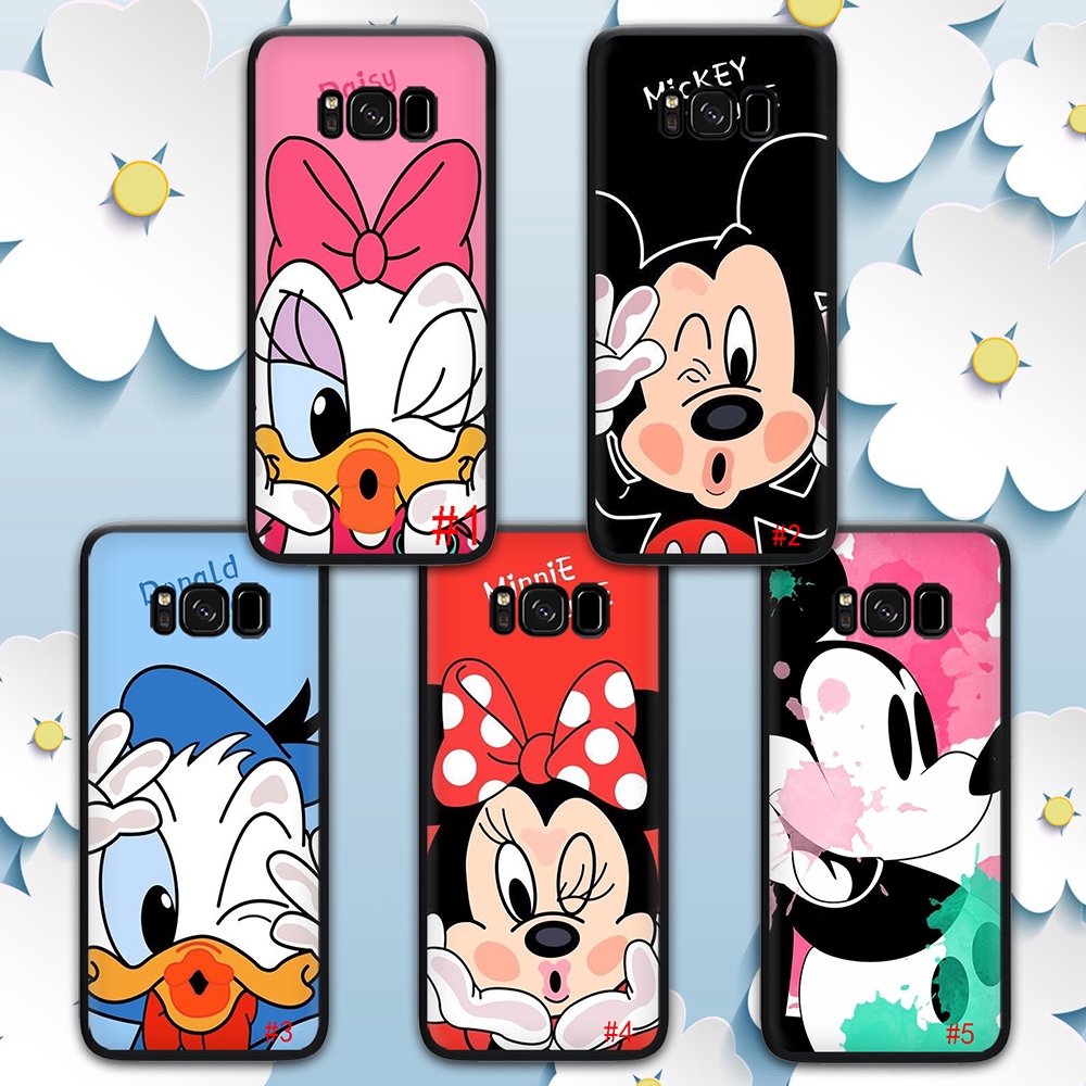 Hoạt Hình Ốp Điện Thoại Mềm Hình Disney Cho Samsung Galaxy S8 S9 S10 Plus Note 8 9 10 Plus