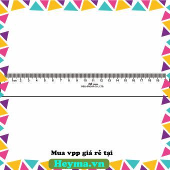 Thước kẻ mica Queen