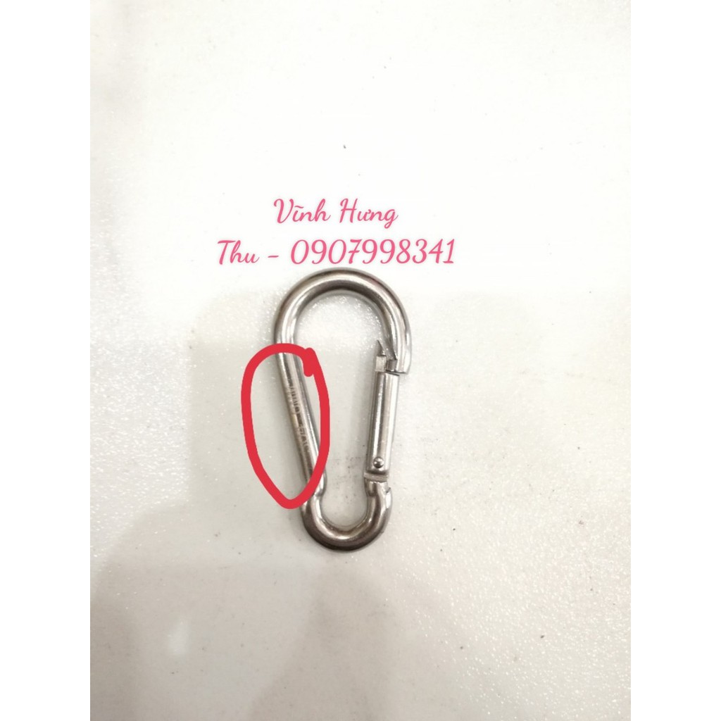 Móc An Toàn Chữ D sắt xi