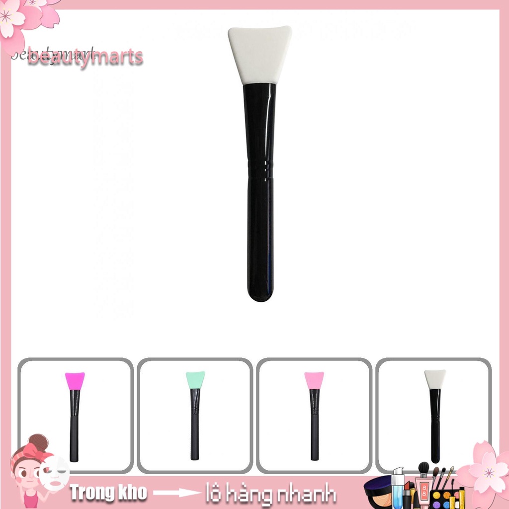 [Hàng mới về] Cọ silicone phẳng quét mặt nạ chăm sóc da tiện dụng