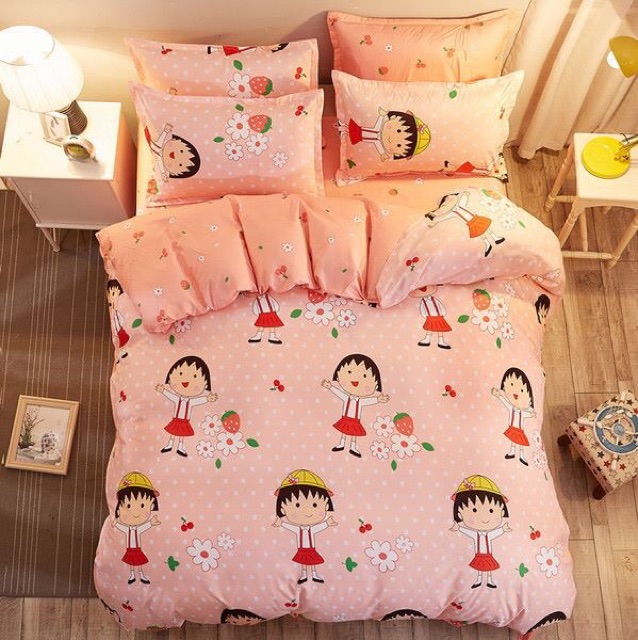 FREESHIP 99K TOÀN QUỐC_Bộ chăn ga poly cotton (chat để chọn mẫu ),