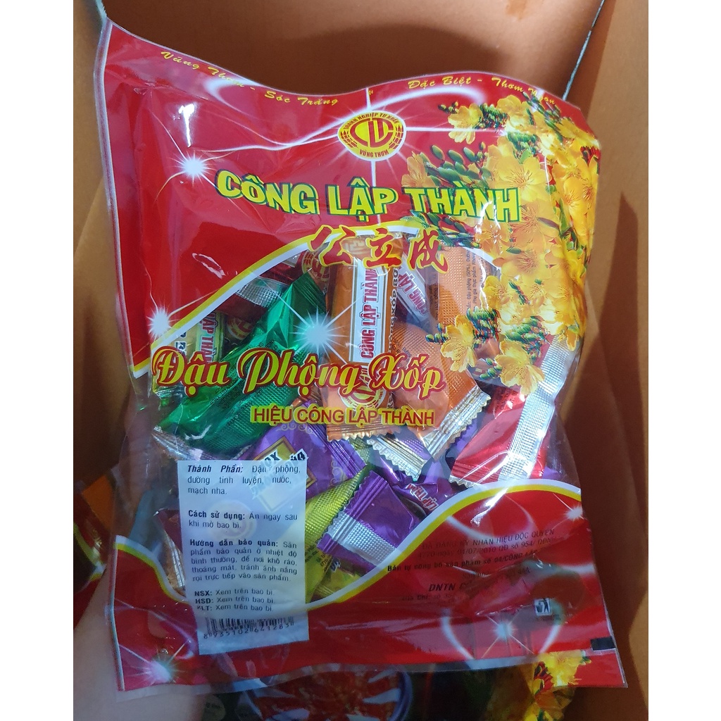 Kẹo Đậu Phộng Áo Bơ - Công Lập Thành