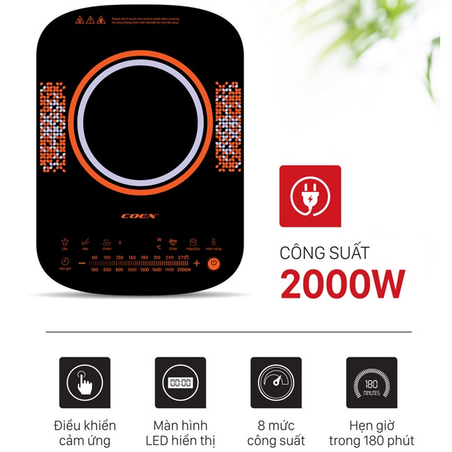 Bếp từ cảm ứng Coex CI-3367