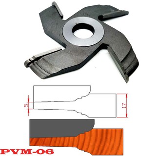 MŨI PHAY GỖ ĐÁNH VÁN HUỲNH  PN06* 4 CÁNH / 6 cánh