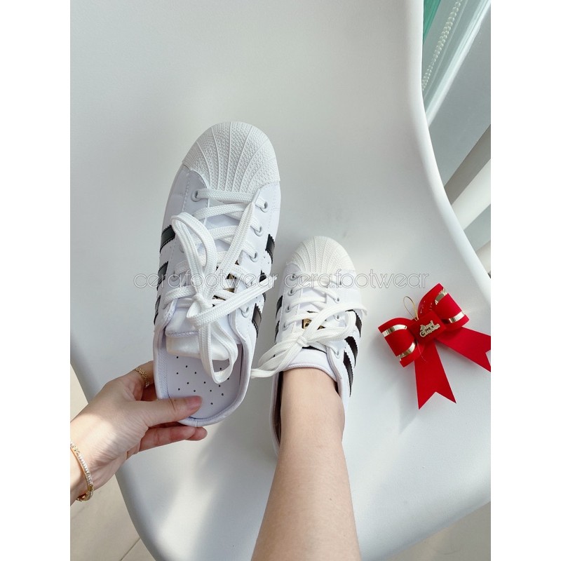 SỤC THỂ THAO NỮ - DÉP SỤC ĐẠP GÓT DỄ THƯƠNG TIỆN LỢI - GIÀY THỂ THAO ĐẠP GÓT - ĐEN - TRẮNG | BigBuy360 - bigbuy360.vn