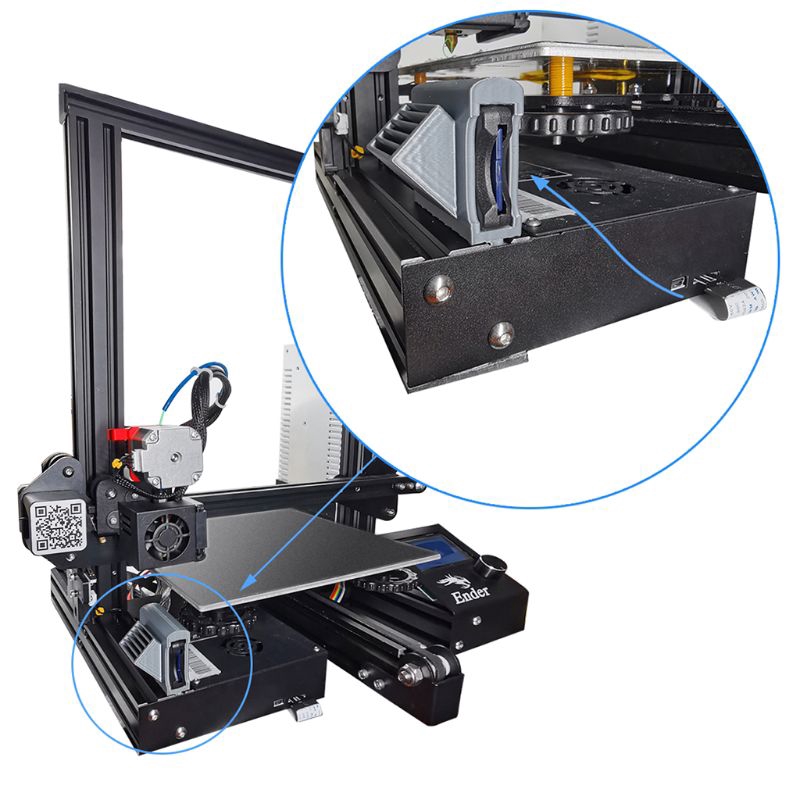 1 Bộ Cáp Đọc Thẻ Nhớ Tf Sang Sd Cho Máy In Ender3 / 3s