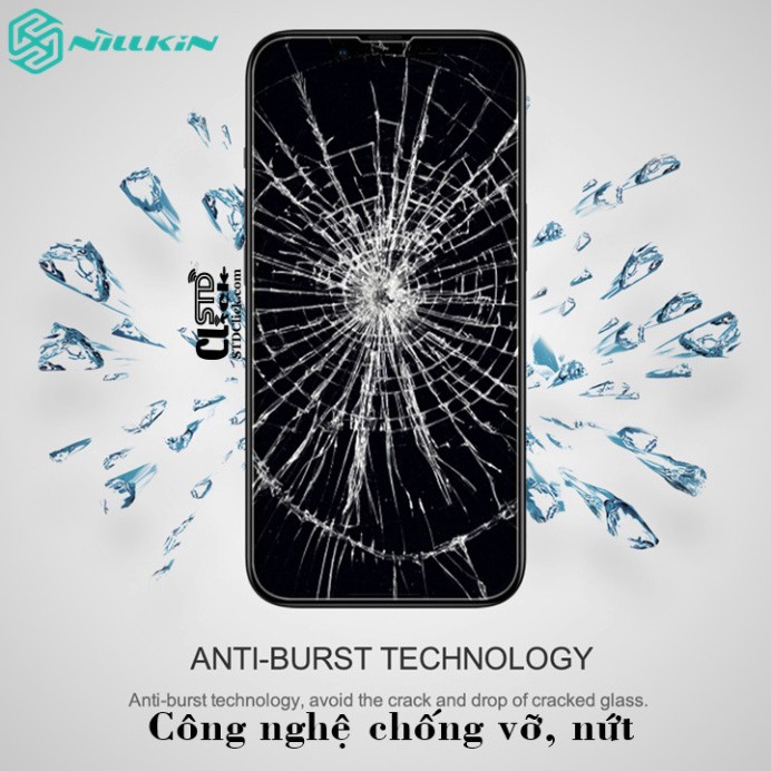 KÍNH CƯỜNG LỰC IPHONE 13 - 13 PRO NILLKIN CP+PRO 2.5D CHÍNH HÃNG - HÀNG CHUẨN