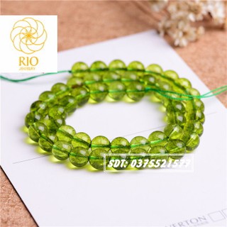 Đá peridot xanh rêu cho người mệnh mộc, mệnh hỏa (hạt lẻ)