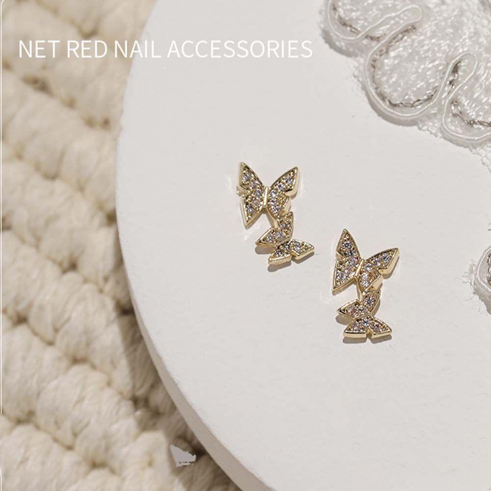 Bộ Phụ Kiện Trang Trí Móng Tay Lấp Lánh Sang Trọng DIY|Phụ Kiện Trang Trí Móng Tay Xinh Xắn Charms