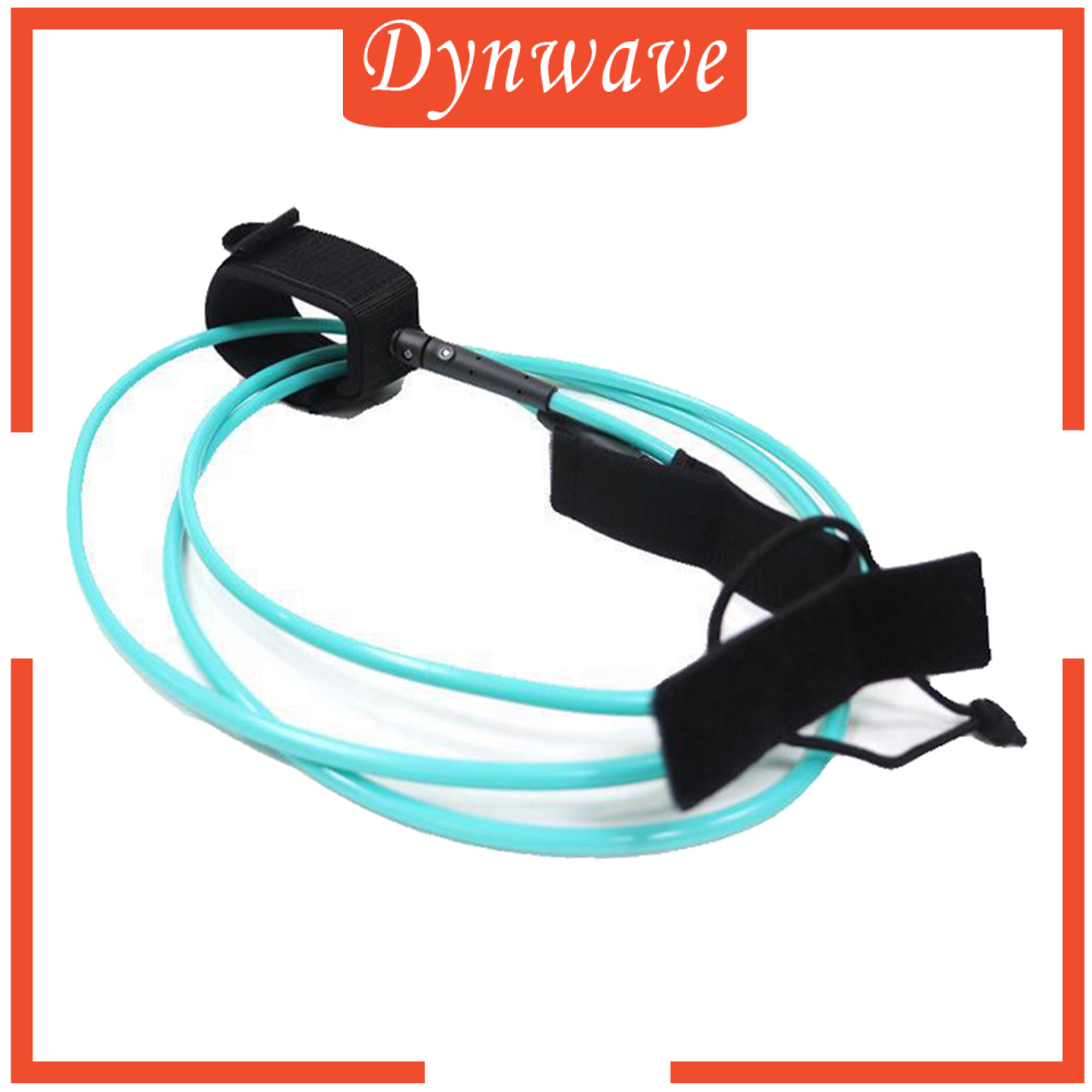 [DYNWAVE]10 Feet Surfing Ankle Leash Stand Up Board Leg Rope Leg Wrists Tether Cord