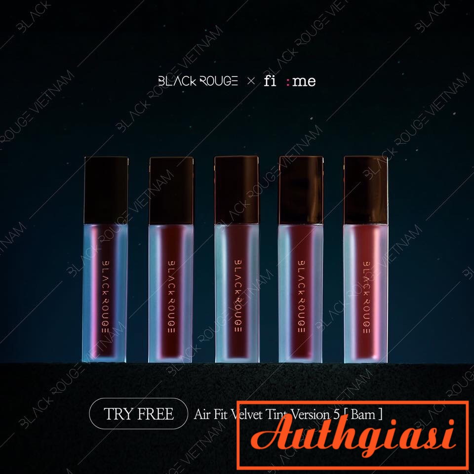 Ver 5 Night Series _ Son Kem Lì Black Rouge Air Fit Velvet Tint A23-A27 [Mới 2019] Siêu Hot | BigBuy360 - bigbuy360.vn
