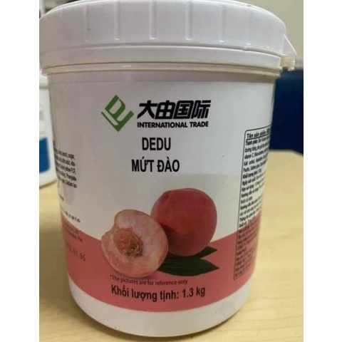 Mứt đào dedu 1.3kg