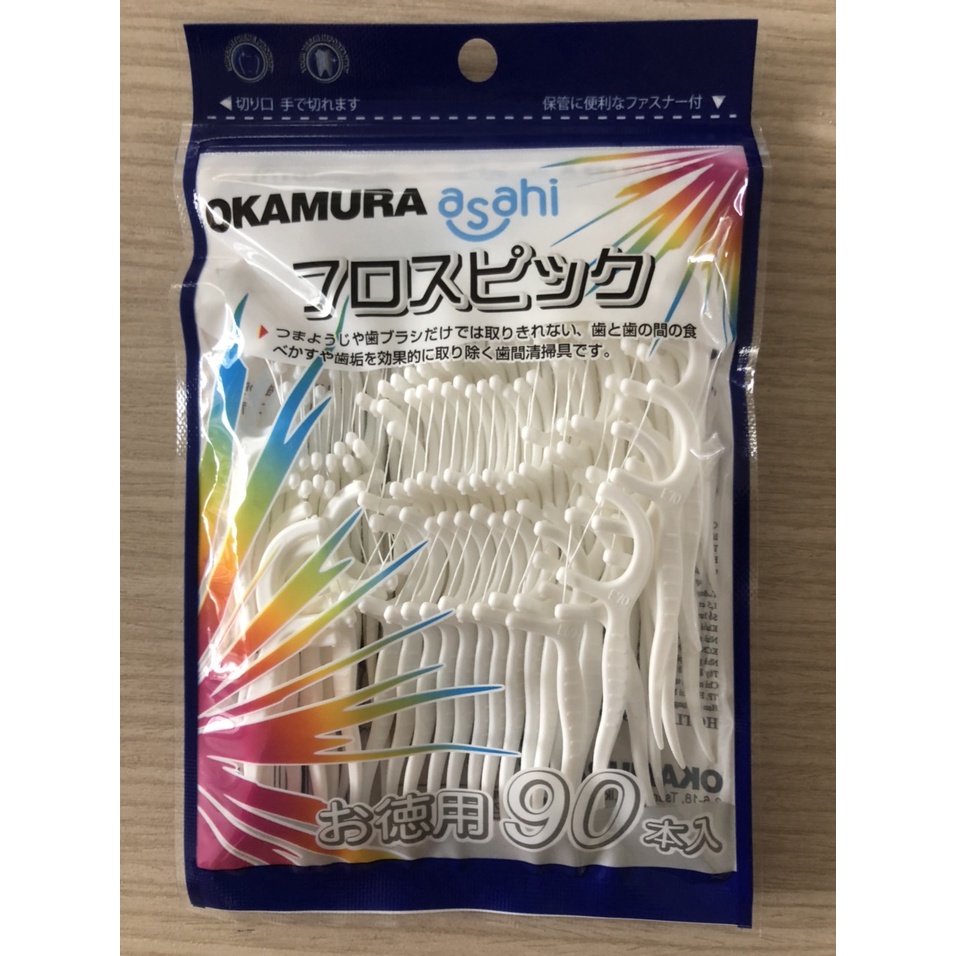 Combo 5 bịch tăm chỉ Okamura 90P