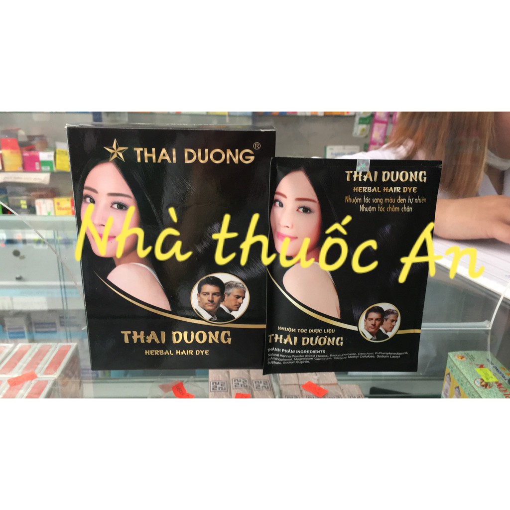 Nhuộm tóc Thái Dương hộp 5 gói