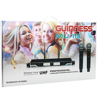 [Mã ELHACE giảm 4% đơn 300K] MICRO KARAOKE KHÔNG DÂY GUINNESS MU-113