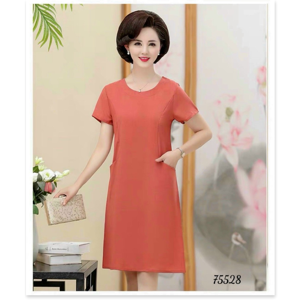 Đầm suông nữ cực xinh , tôn dáng cho các quý cô , thanh lịch siêu xinh